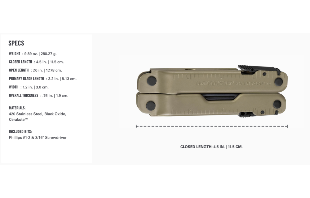 Super Tool 300M (Coyote)