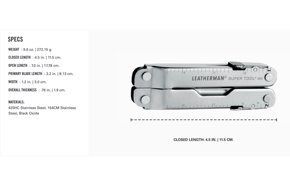 Super Tool 300 (Black)