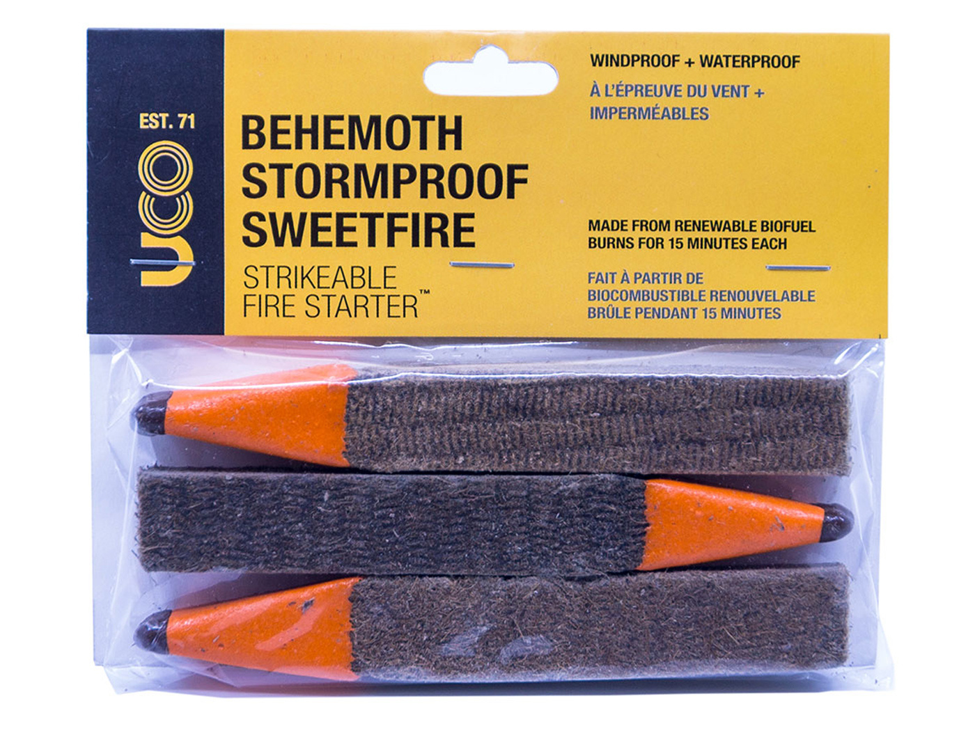Behemoth Stormproof Sweetfire Firestarter (3Pcs)