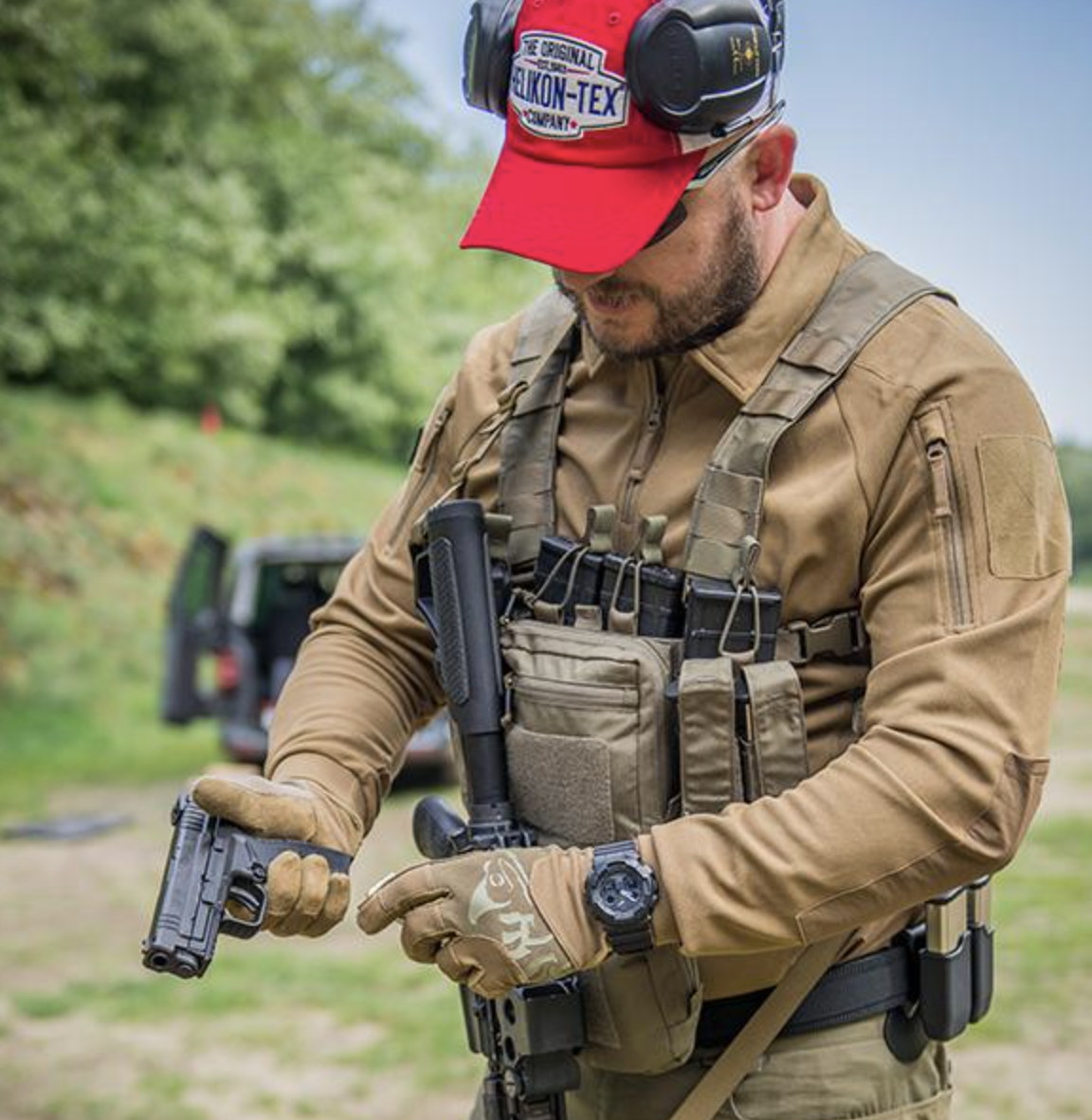 Range Tactical Gloves (Black / Shadow Grey)