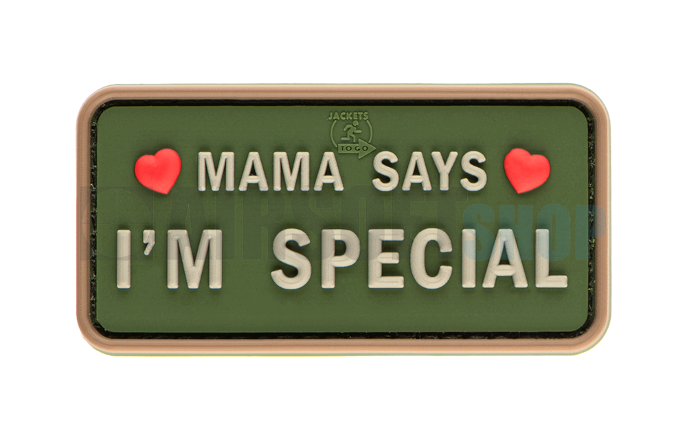 Mama Says I'm Special Patch (Green)