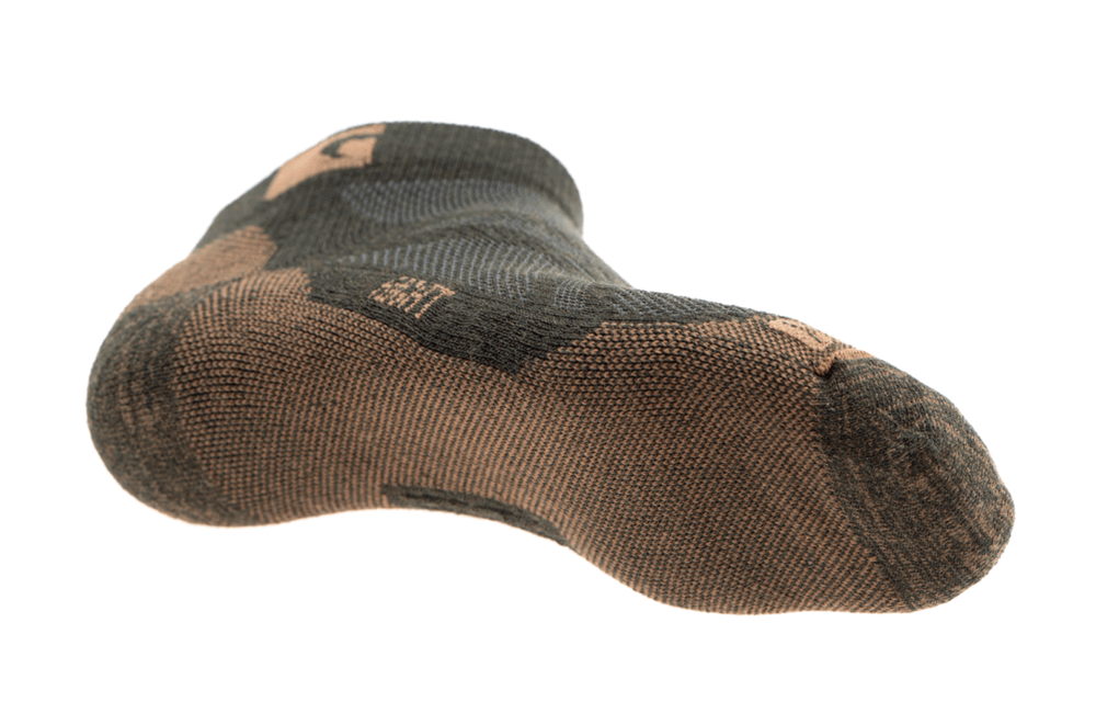 Merino Low Cut Ankle Socks (Green)