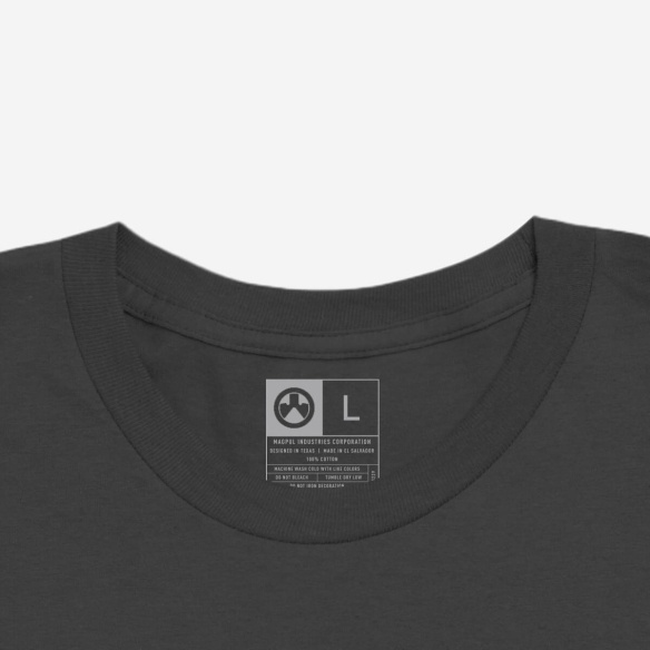 Vert Logo Cotton T-Shirt (Grey)