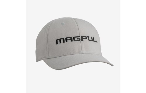 Wordmark Stretch Fit Cap (Grey)