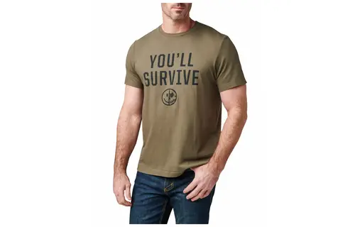 You'll Survive T-Shirt (Ranger Green)