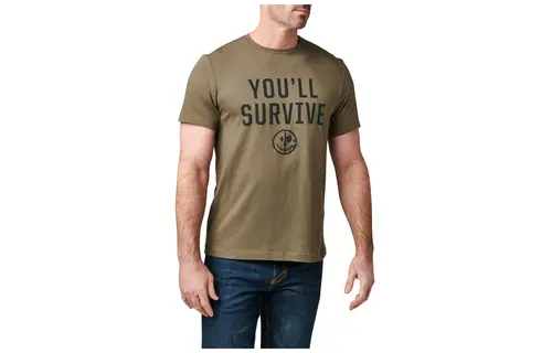 You'll Survive T-Shirt (Ranger Green)