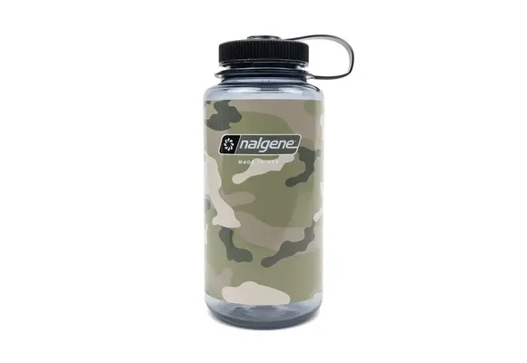 Drinking Bottle Wide-Mouth 1000ml (Camo)