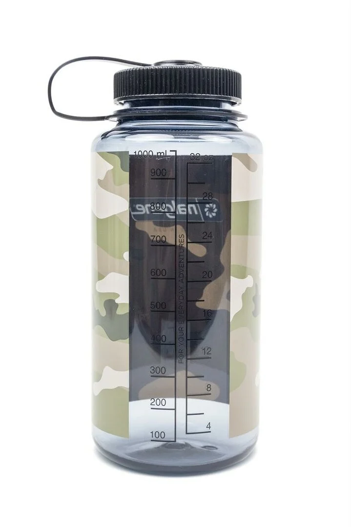 Drinking Bottle Wide-Mouth 1000ml (Camo)