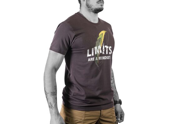 Mindset Breaker  T-Shirt  (Maroon Brown)