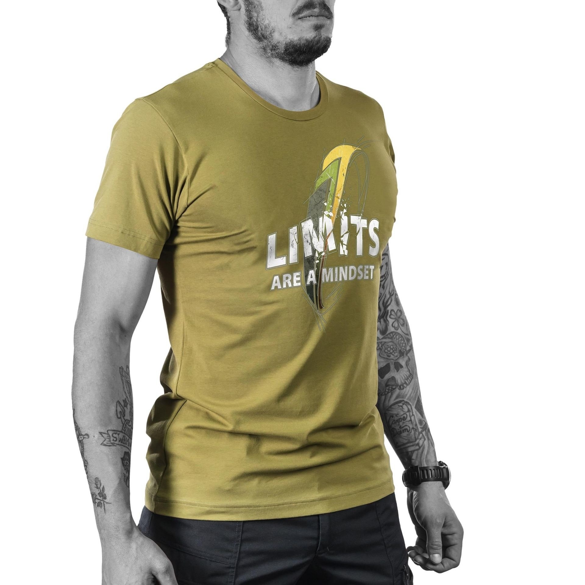 Mindset Breaker  T-Shirt  (Moss Green)