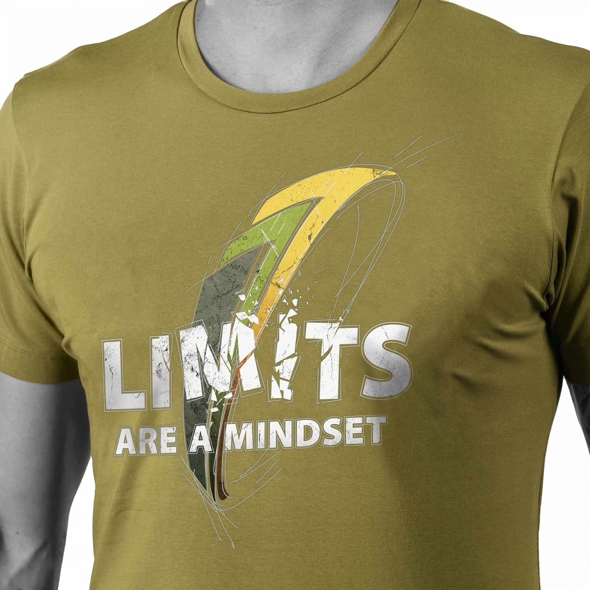 Mindset Breaker  T-Shirt  (Moss Green)