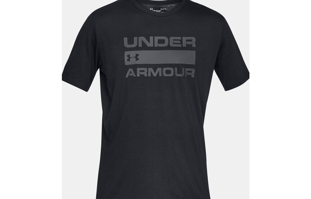 UA Team Issue Wordmark SS T-shirt (Black)