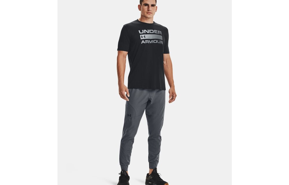 UA Team Issue Wordmark SS T-shirt (Black)