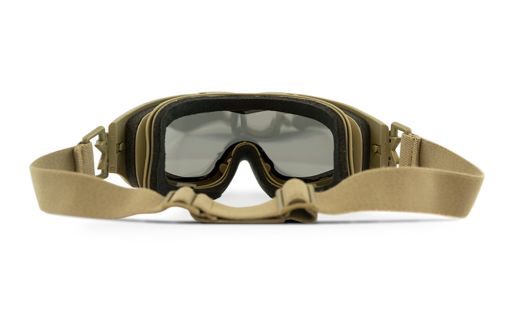 Spear Dual Lens Grey/Clear/Light Rust (Tan Frame) + Bag