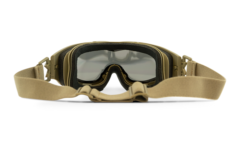 Spear Dual Lens Grey/Clear/Light Rust (Tan Frame) + Bag