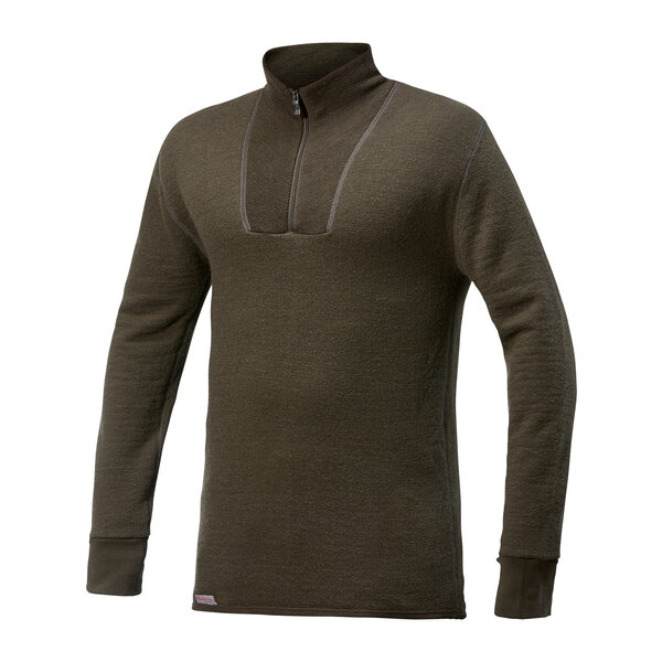 Zip Turtleneck 200 Baselayer Shirt (Pine Green)