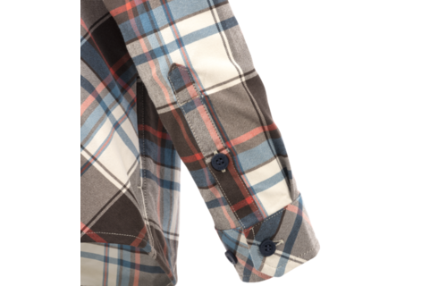 Marigold Women's Shirt (Coral Crimson Checkered)