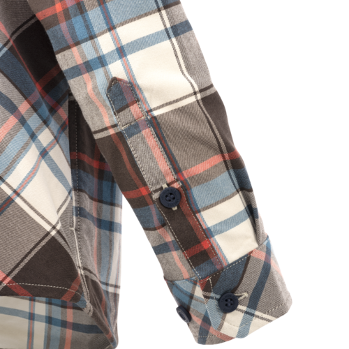 Marigold Women's Shirt (Coral Crimson Checkered)