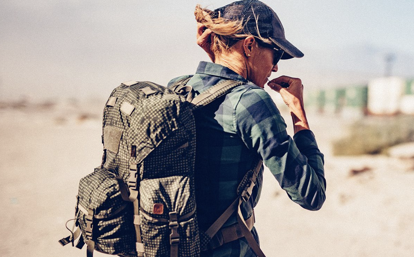 Marigold Women's Shirt (Coral Crimson Checkered)