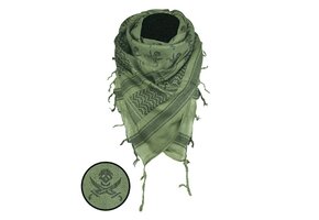 Skull Shemagh (Olive)