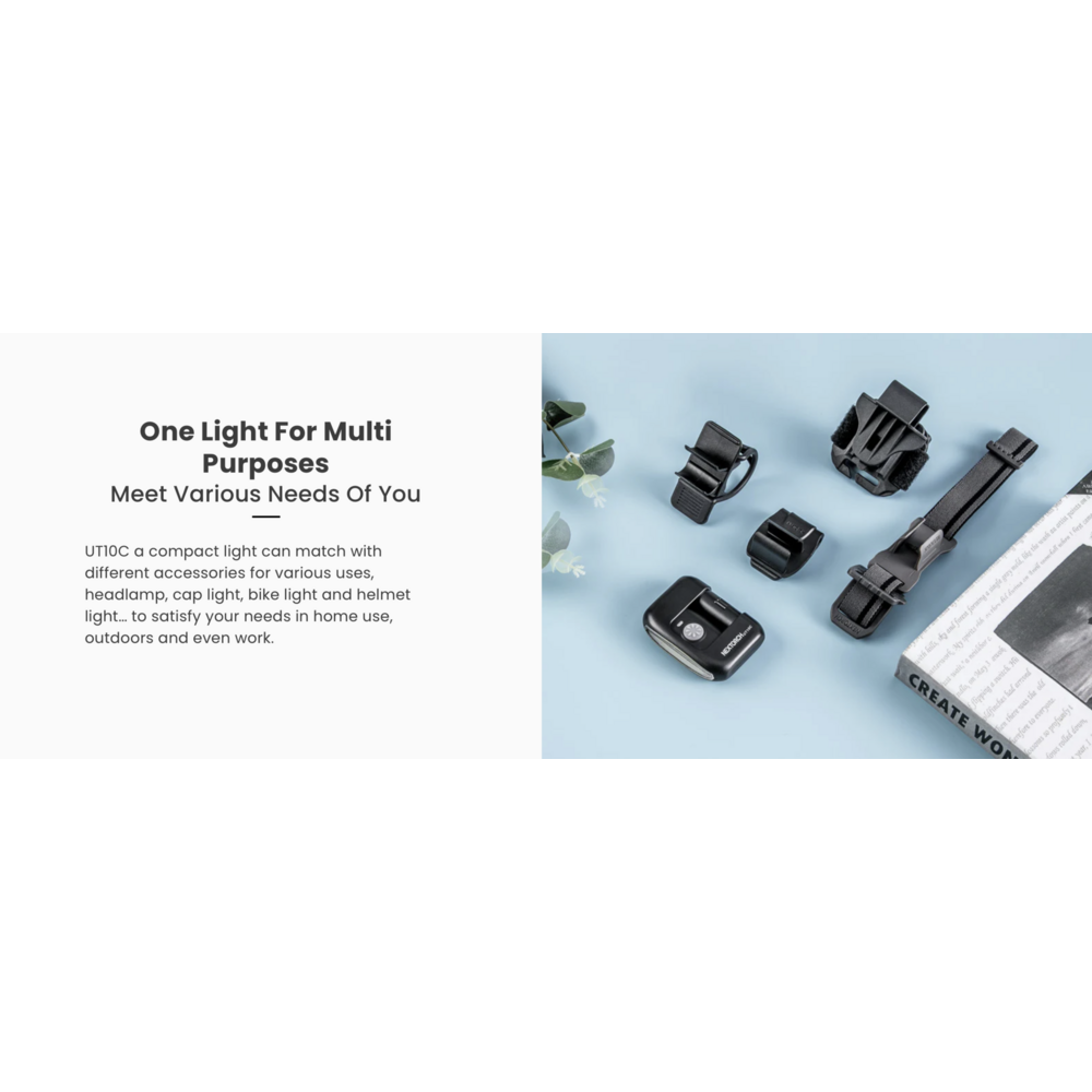 UT10 Rechargeable Multi Purpose Clip Light Kit (170 Lumens)
