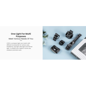 UT10 Rechargeable Multi Purpose Clip Light Kit (170 Lumens)