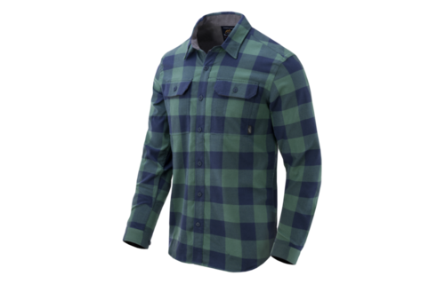 GreyMan Shirt (Moss Green Checkered)