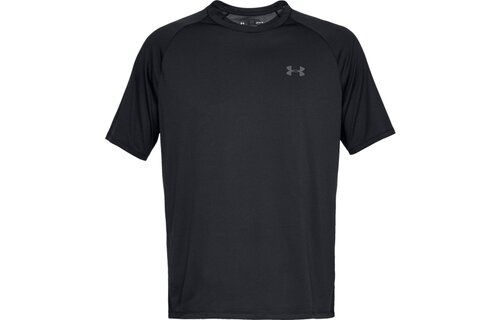 UA Tech 2.0 SS T-Shirt  (Black)