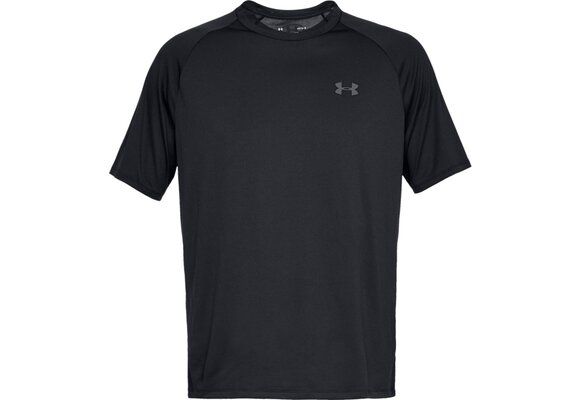 UA Tech 2.0 SS T-Shirt  (Black)