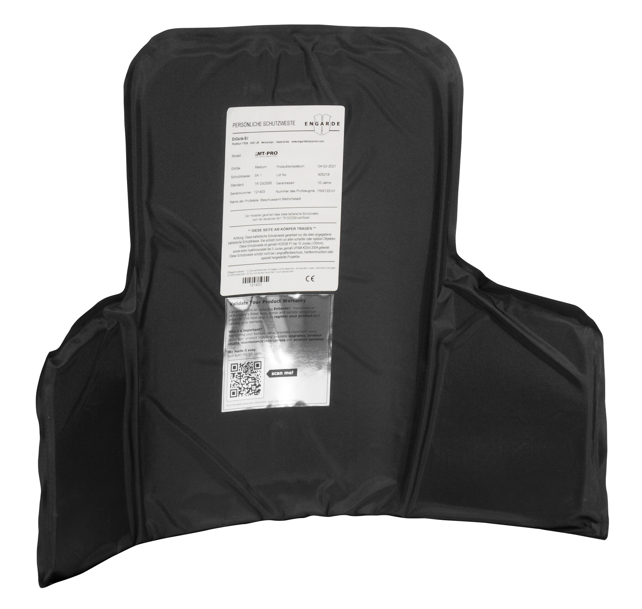 MT-PRO Level IIIA Set (Bulletproof + Stab Proof Vest)