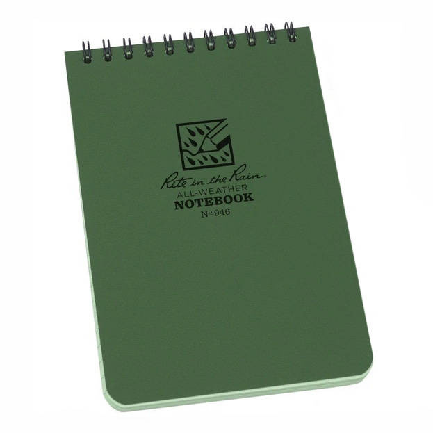 All Weather Notebook No. 946 (Olive)