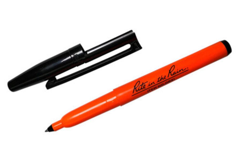 Belt-Clip Pen Orange 2pcs OR91