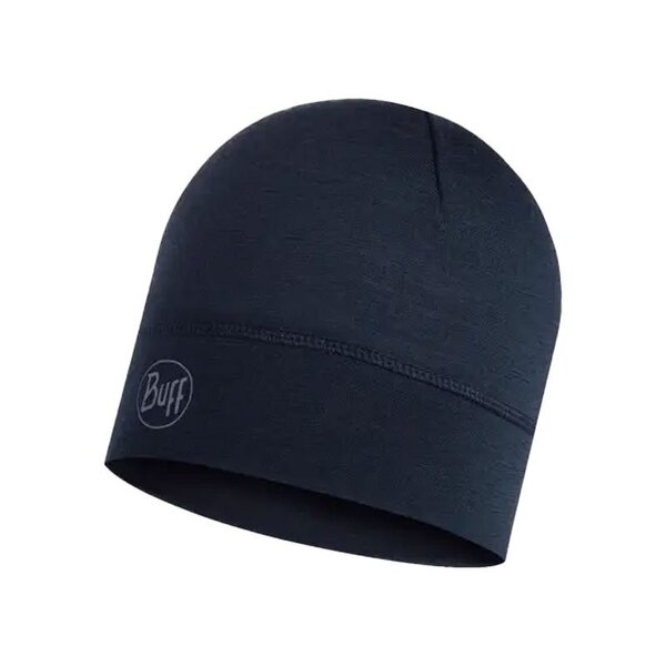 Merino Wool Hat Beanie (Navy)