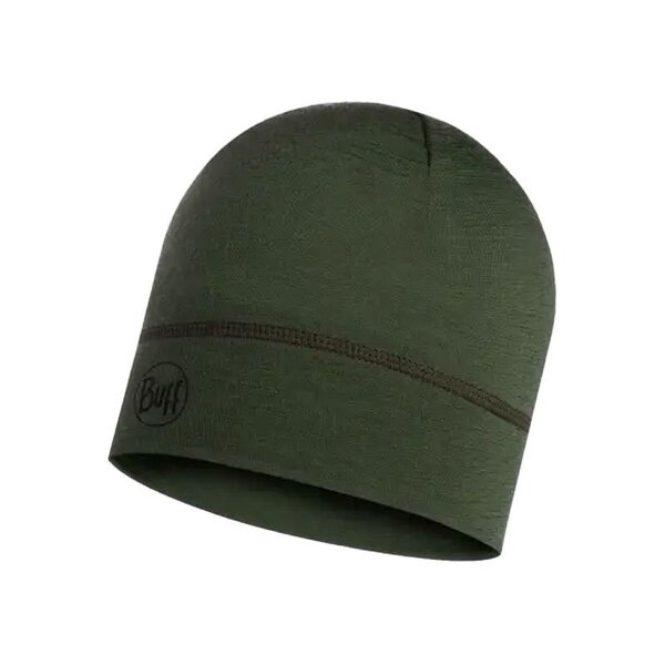 Merino Wool Hat Beanie (Olive)