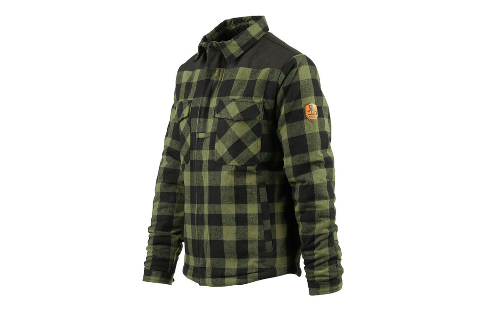 Lumberjack Sherpa Jacket (Black/Olive)