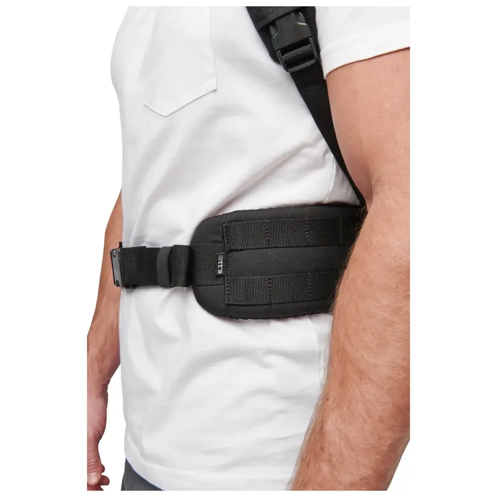 RUSH Backpack Belt Kit (Black)