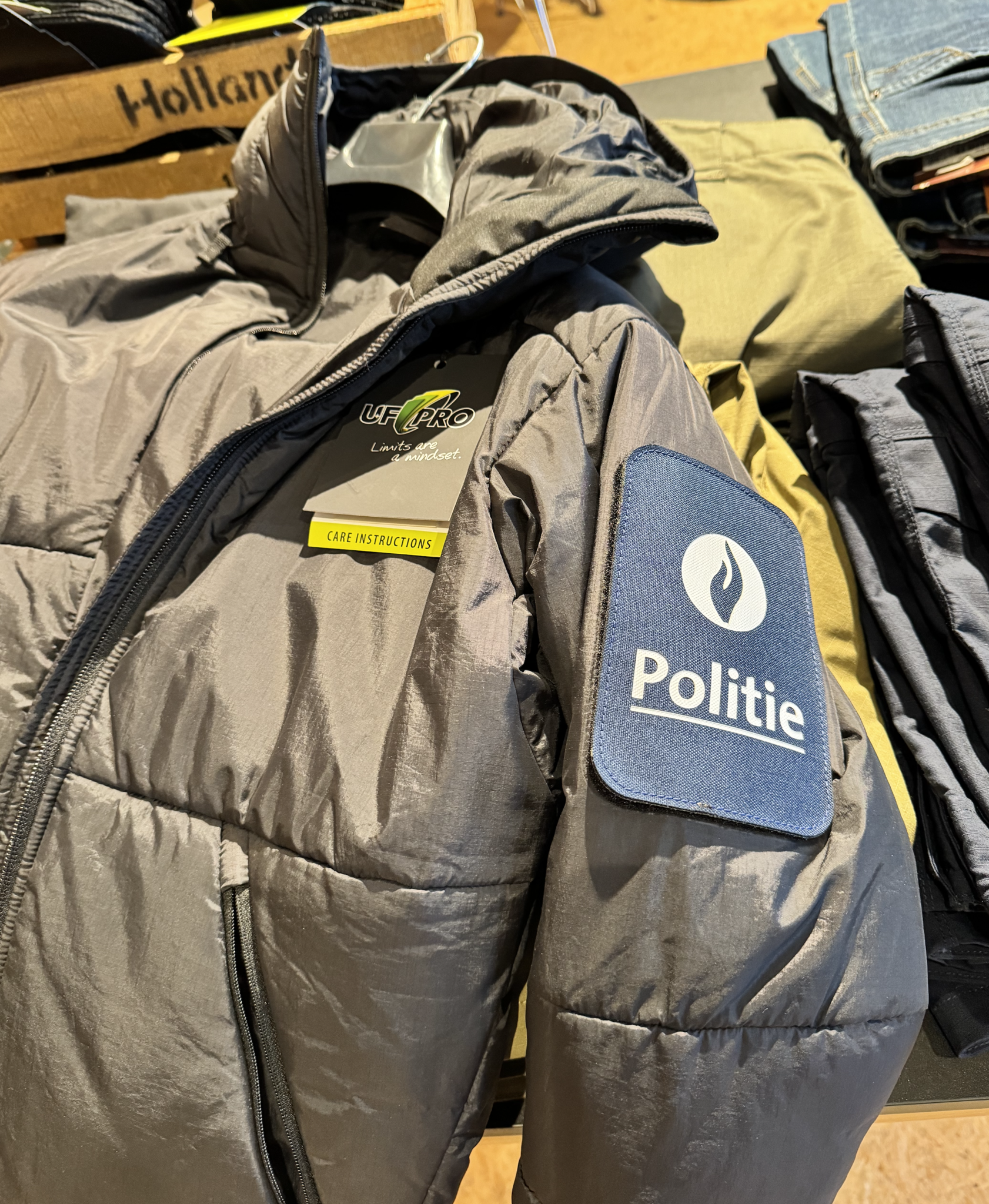 Politie Patch  14x9cm (Navy Blue) (NL)