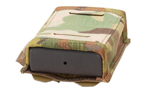 Laser Cut Single Snap Mag Pouch 5.56mm Short (Multicam)