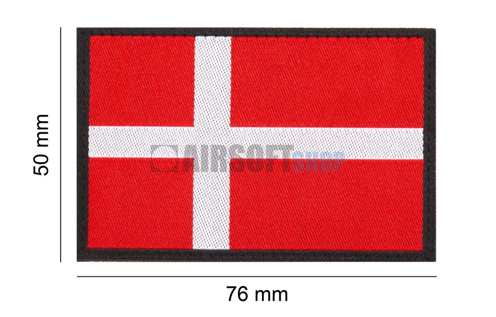 Denmark Flag Patch (Color)