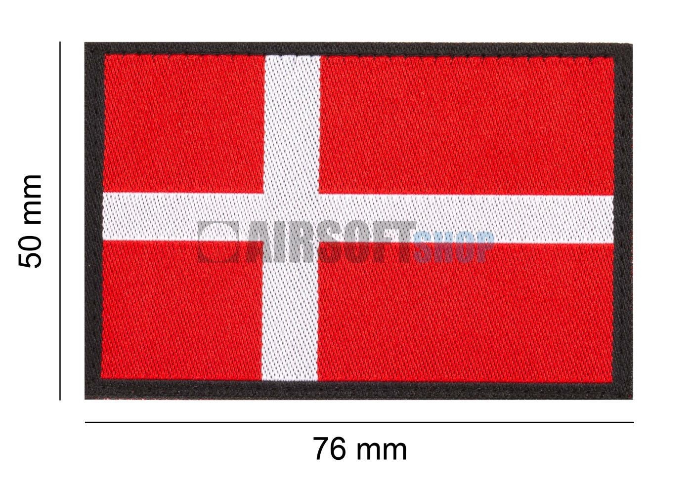 Denmark Flag Patch (Color)