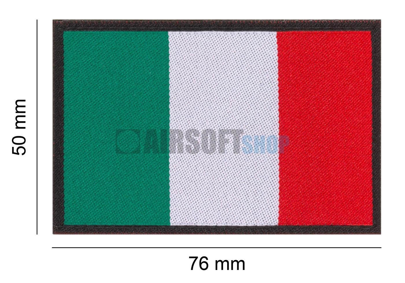 Italy Flag Patch (Color)