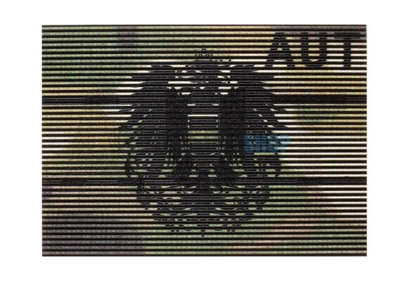 Dual IR Austria Flag Patch (Multicam)