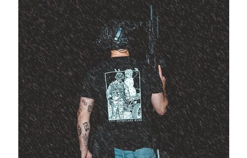 Anti Snowflake Club Hoodie (Black)