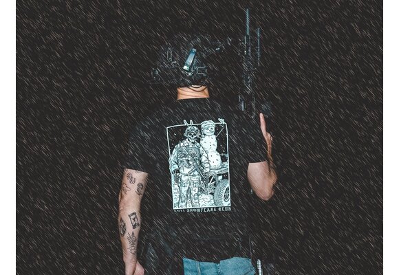 Anti Snowflake Club Hoodie (Black)