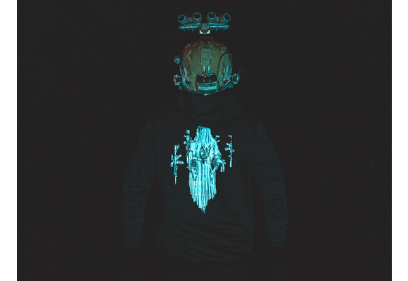 Ghost Hoodie (Black)