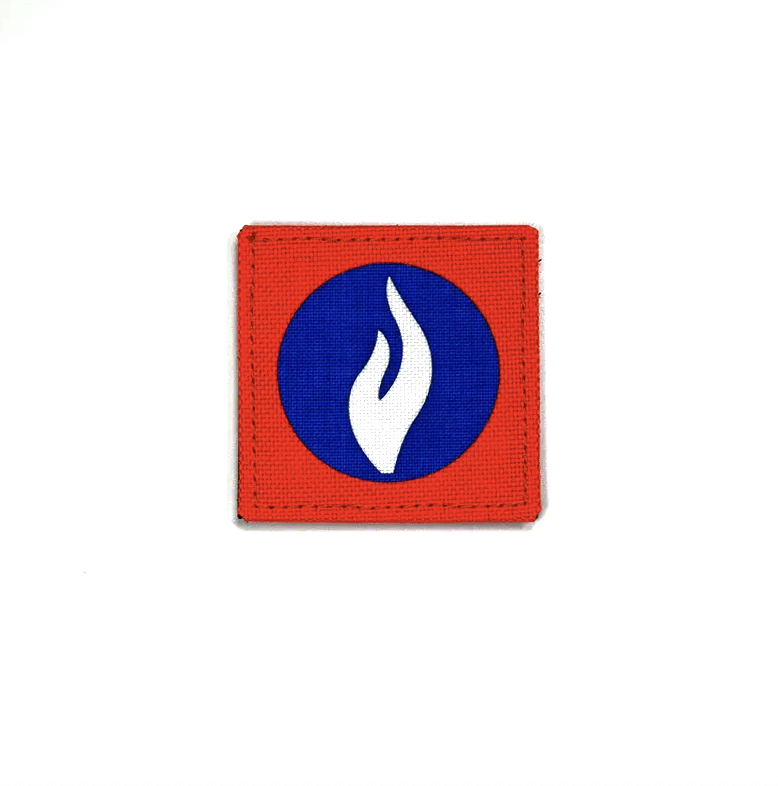 BE Politie / Police Logo Patch (Orange)