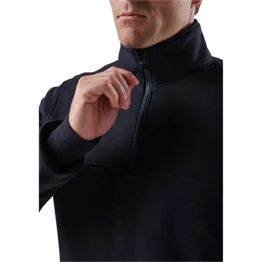 1/4 Zip Job Shirt 2.0 (Fire Navy)