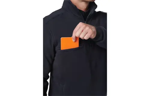 1/4 Zip Job Shirt 2.0 (Fire Navy)