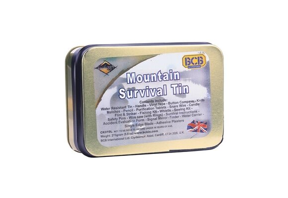Mountain Survival Tin