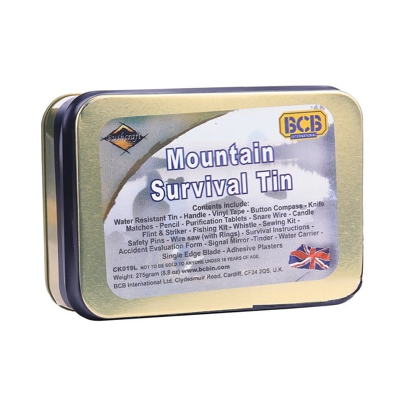 Mountain Survival Tin